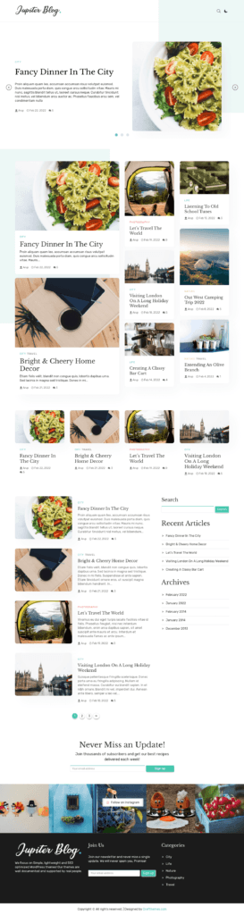 Jupiter Blog Pro